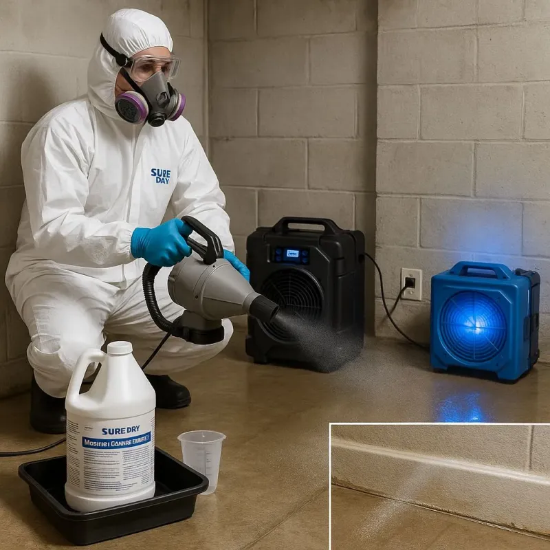 Sanitization and Odor Removal process in Lenoir County, NC