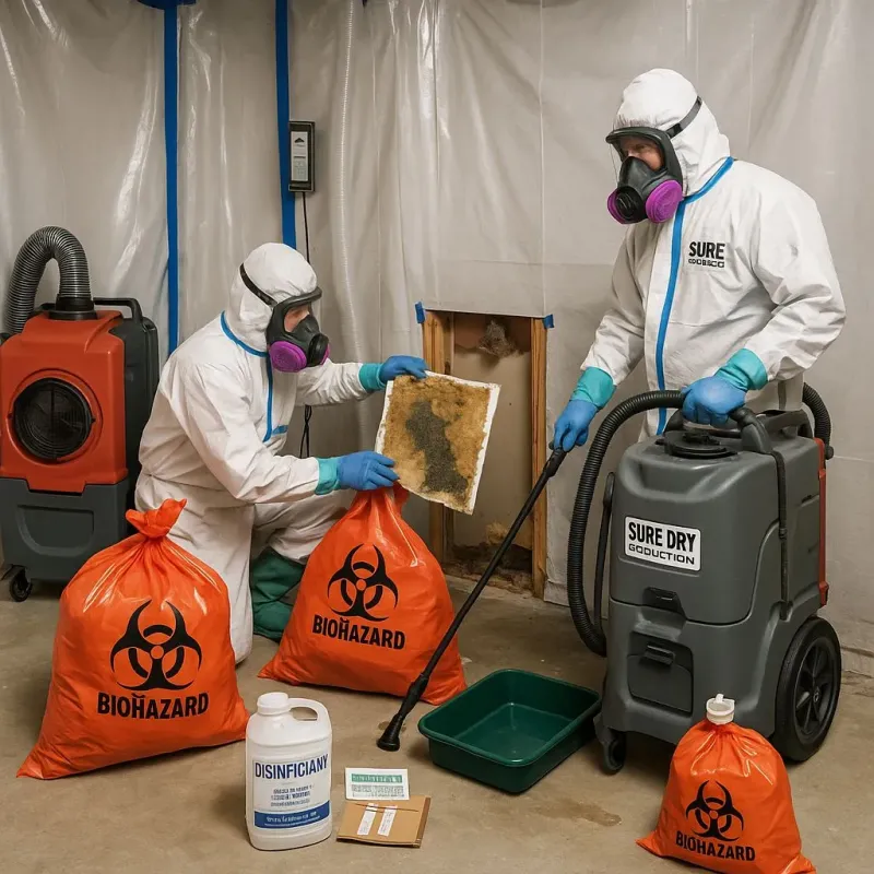 Contaminated Water Handling Protocols process in Lenoir County, NC