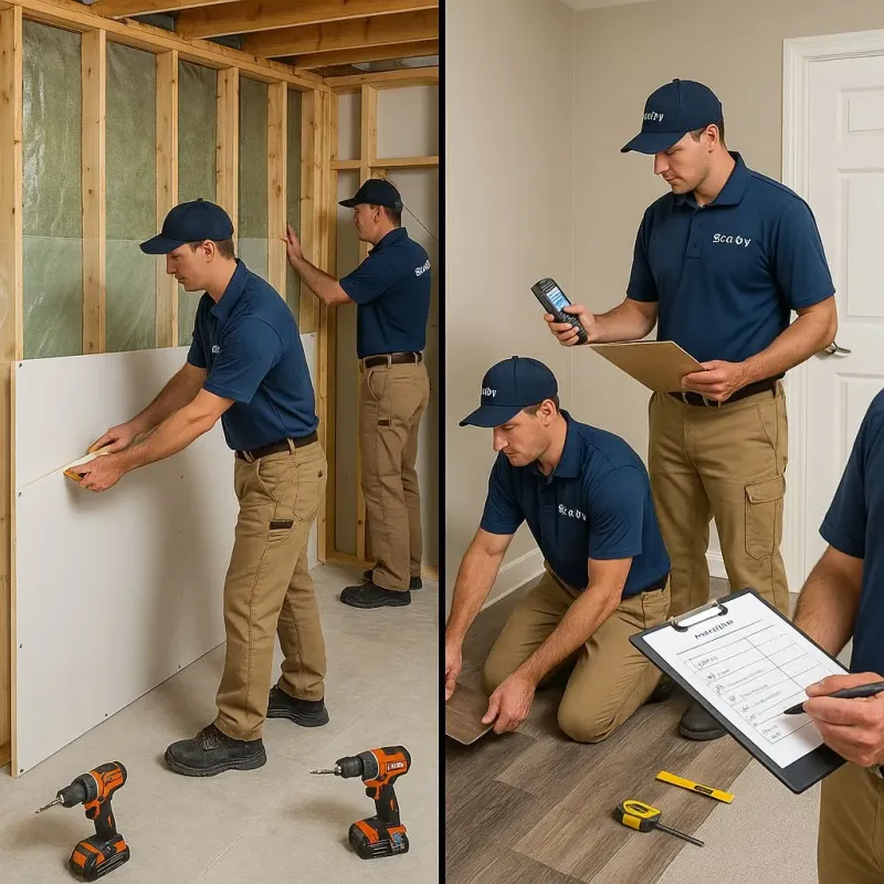 Repairs and Reconstruction process in Lenoir County, NC